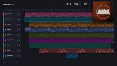 Frage der Zeit - Wolfgang Ambros (MIDI GM individual tracks)
