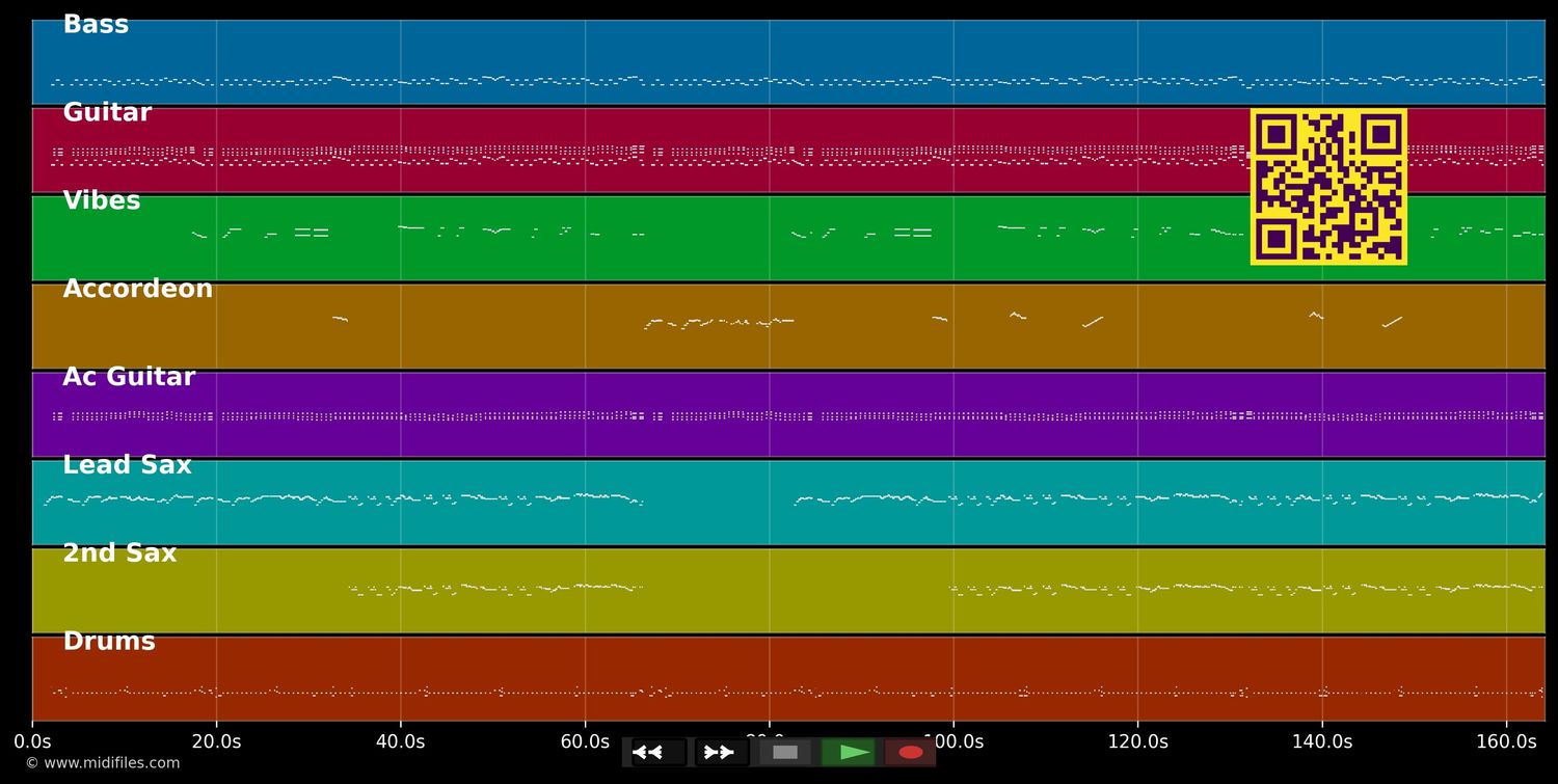 IL RE DI SPAGNA - PASO DOBLE PER SAX - W.ISABEL - DAL CDUN ISTANTE SENZA TE (MIDI GM2 individual tracks)