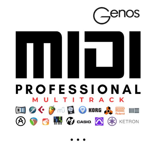 Gute Laune [Party Remix] - GroßstadtEngel; Nikster; DJ Aaron (MIDI Karaoke Genos Yamaha individual tracks)