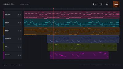 Another victim of the rainbow - Bruce cockburn (MIDI GM individual tracks)