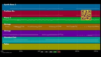 Rise - Craig armstrong (MIDI GM individual tracks)