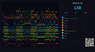 Cette musique celtique épique - Music-and songs (MIDI GM individual tracks)
