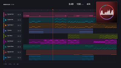 Another world - Dj shog (MIDI GM individual tracks)