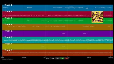 La Sirène - Edith Lefel &amp; Malavoi (MIDI GM2 individual tracks)