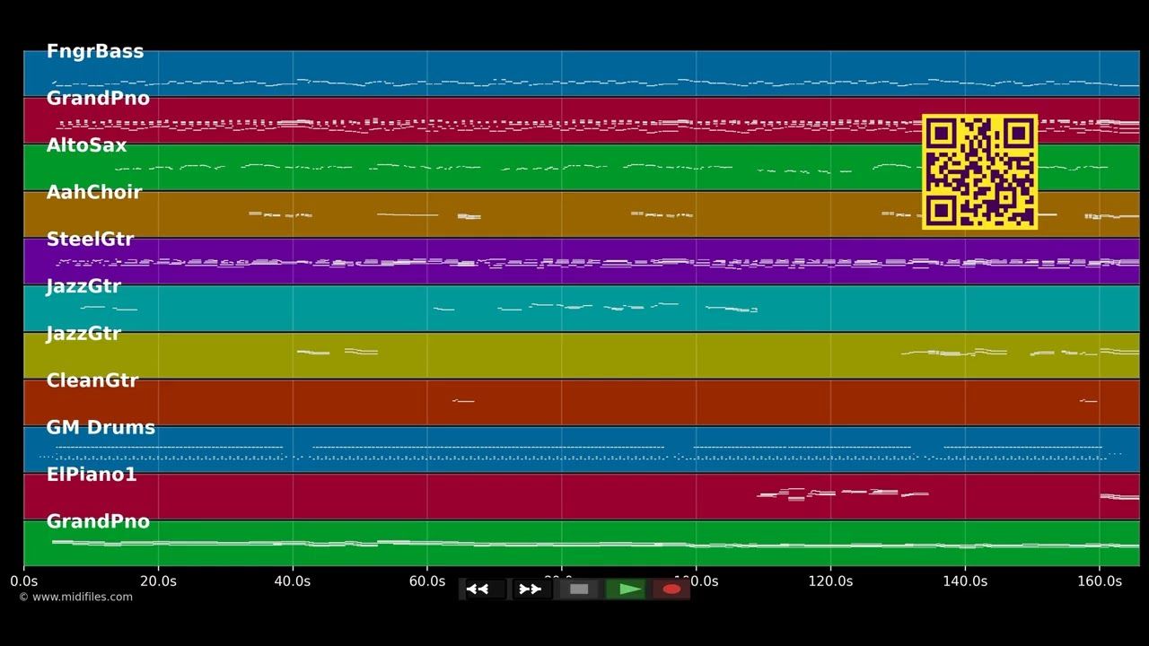 Green Green Grass Of Home (2011) - Bobby Bare (MIDI GM2 individual tracks)
