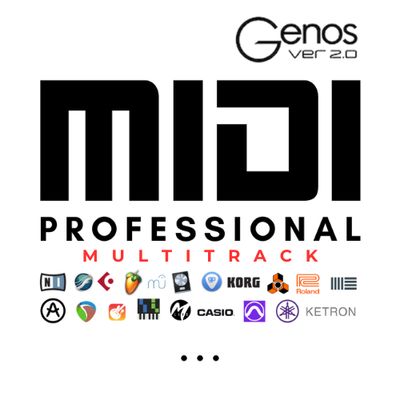 Das kann uns keiner nehmen - Andrea Berg (MIDI Karaoke Genos 2 Yamaha individual tracks)
