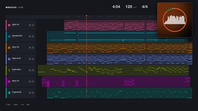 El sonido - Pan Fulte (MIDI XG Yamaha individual tracks)