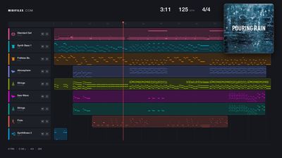 Dark Rain - Dark Rain (MIDI XG Yamaha individual tracks)