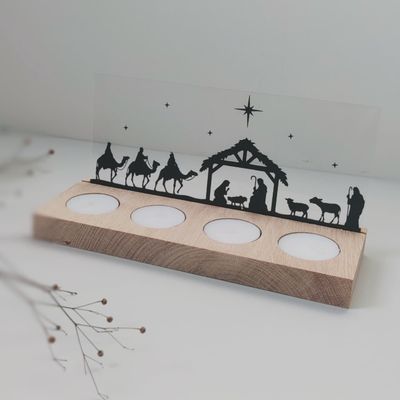 ADVENT WAXINELICHTHOUDER ADVENT WAXINELICHTHOUDER