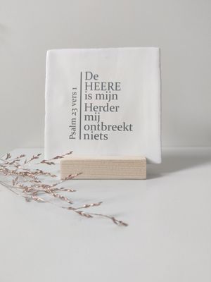 Tegeltje 'De Heer is mijn herder'