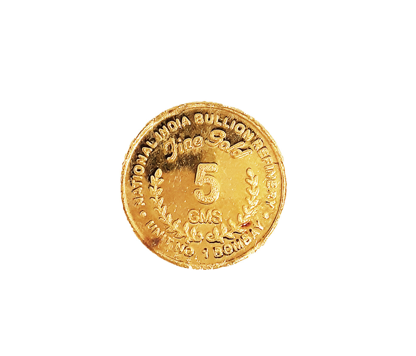 5 gm gold coin