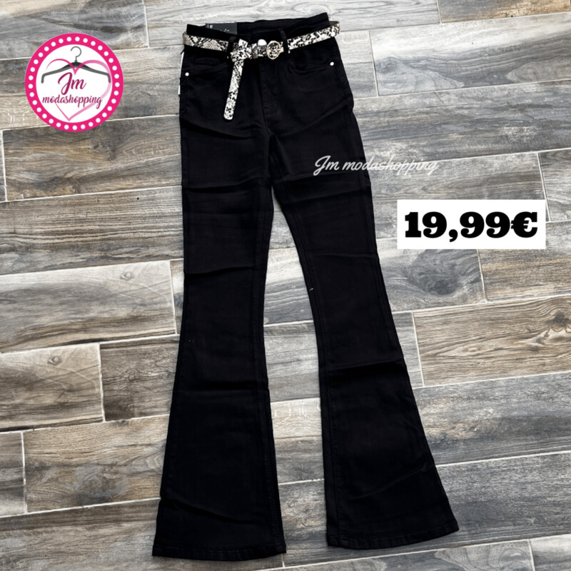 Jeans Zampa nero