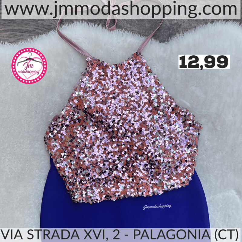 Top crop scollo all’americana Top crop scollo all’americana