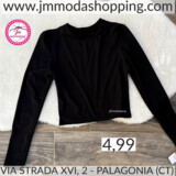 Maglia crop lycra