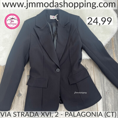 Blazer nero Lola