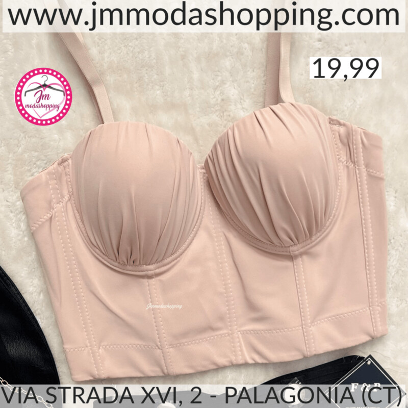 Crop conchiglia nude