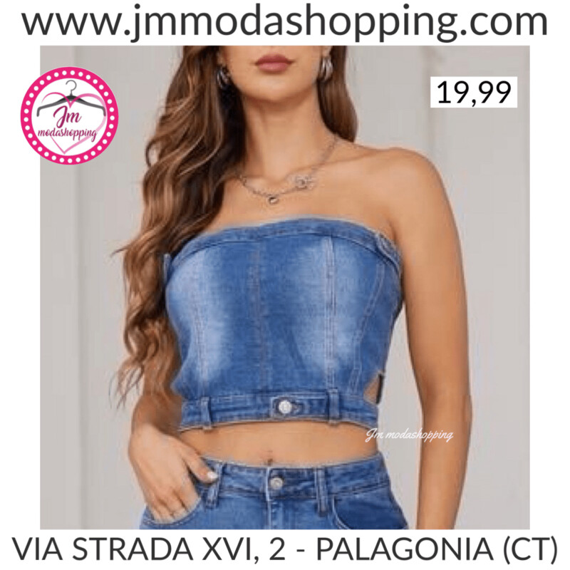 Corpetto denim Lisa