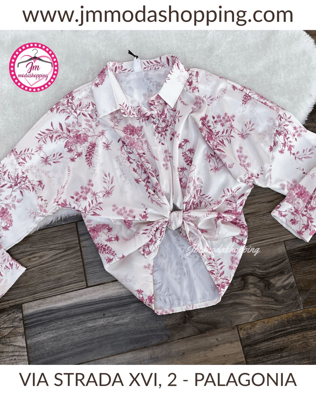 Camicia Fiona rosa