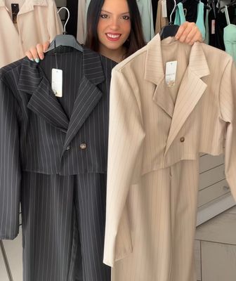 Tailleur gessato