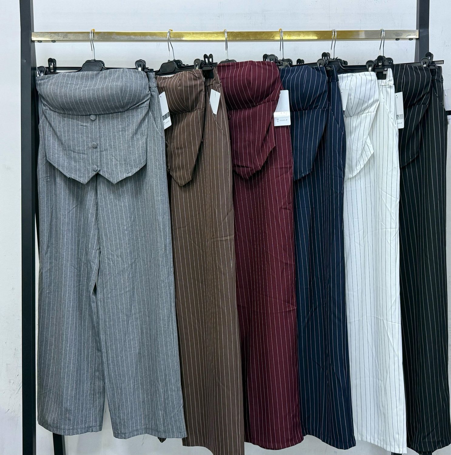 Coordinato gessato Graziana