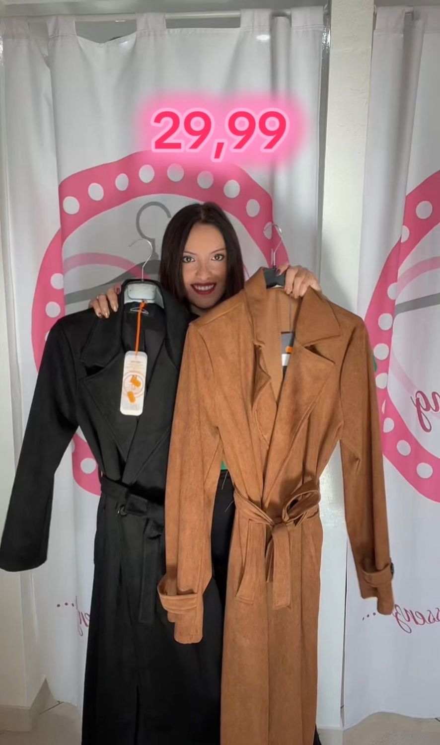 Cappottino camoscio Irene