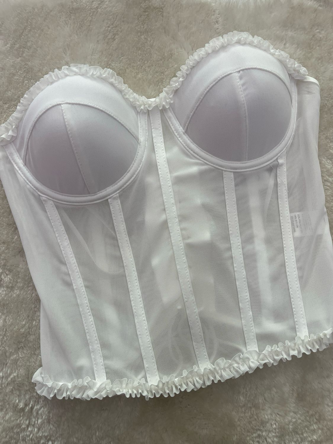 Corpetto bianco Lidia