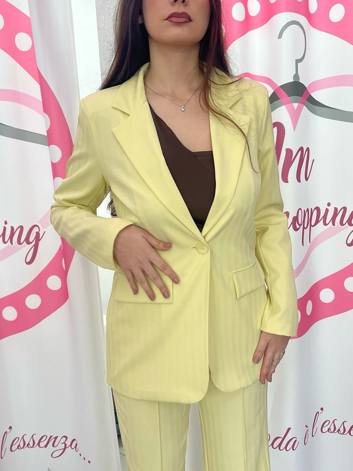 Giacca gialla Melissa