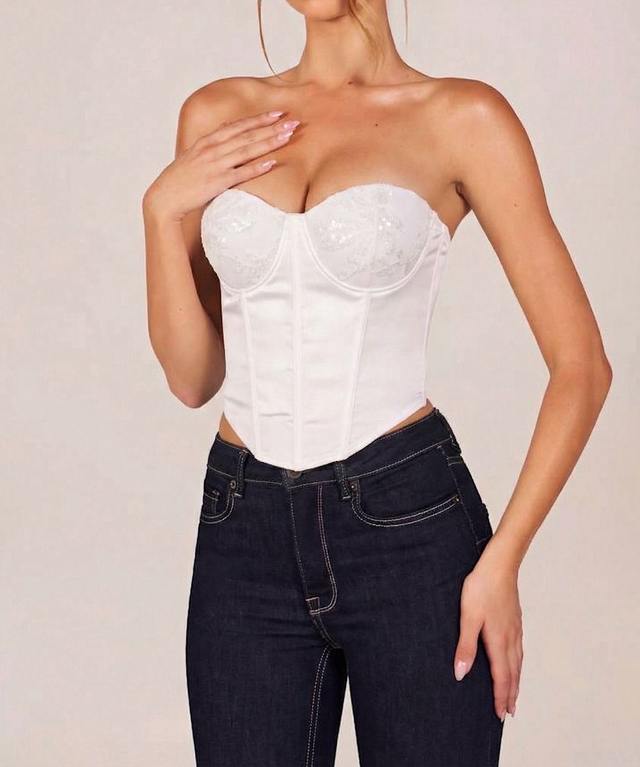 Corpetto Yara bianco