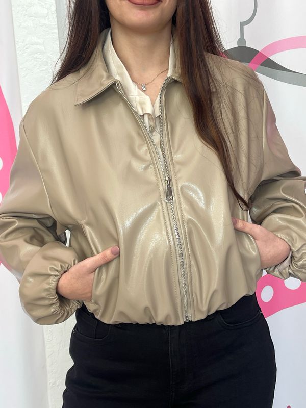 Giacca in simil pelle Desiree