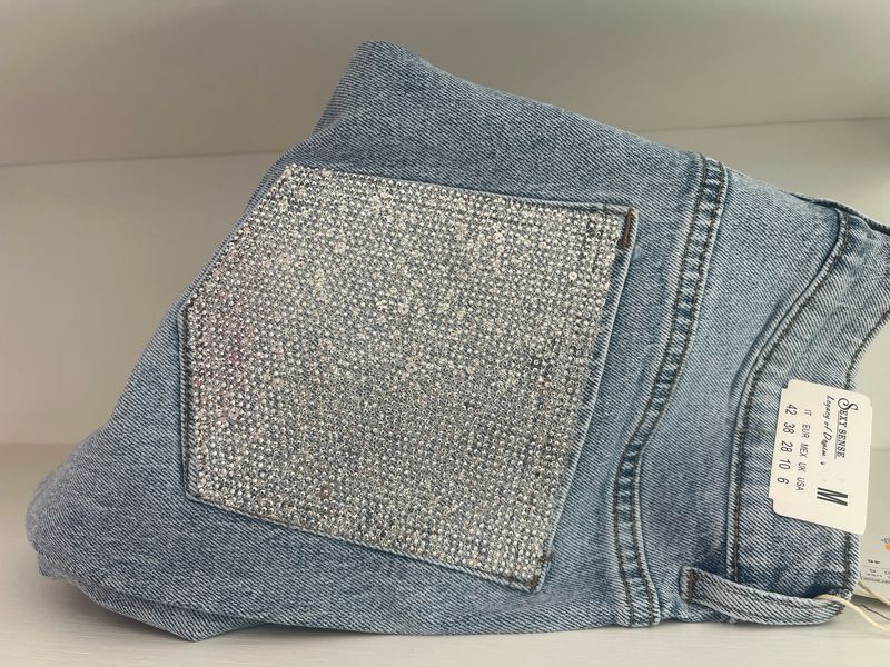 Jeans Sonia tasca argento Jeans Sonia tasca argento