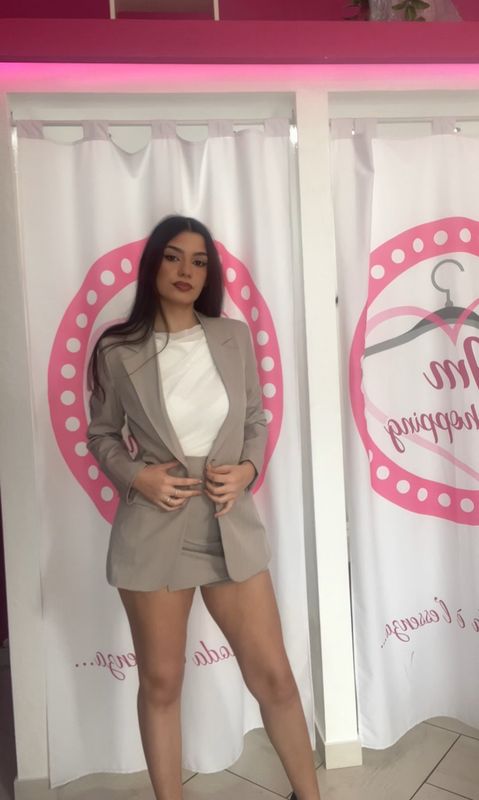 Giacca tortora Melissa