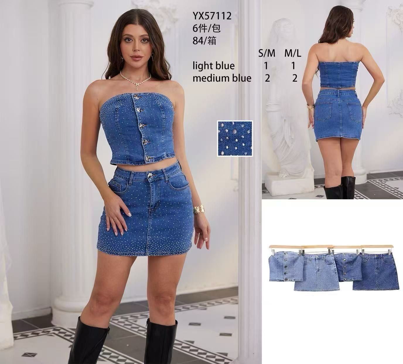 Coordinato Denim Eva