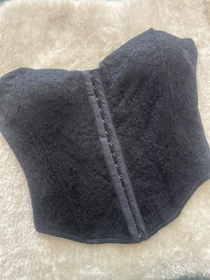 Corpetto Virginia nero
