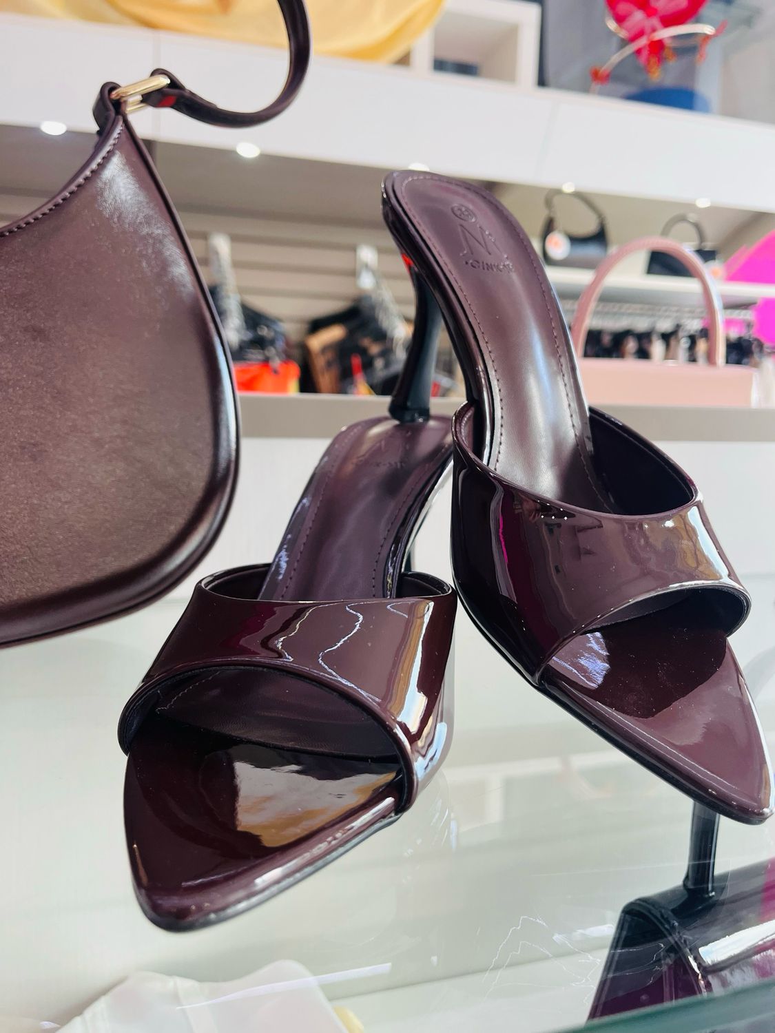 Mules marrone choco