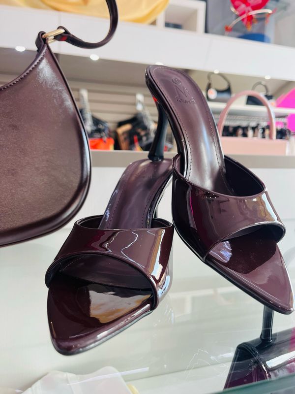 Mules marrone choco