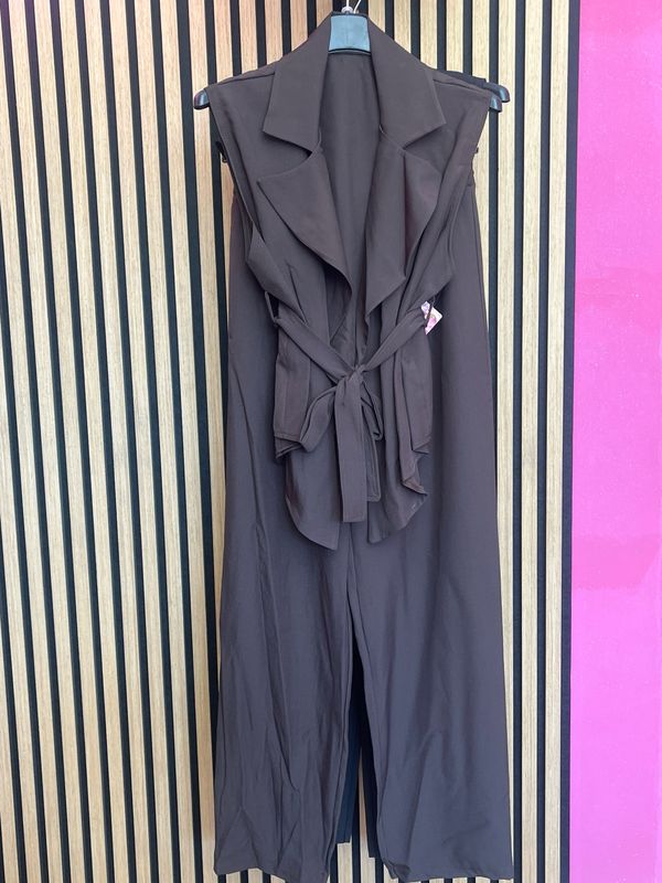 Coordinato gilet e pantalone balloon Mary