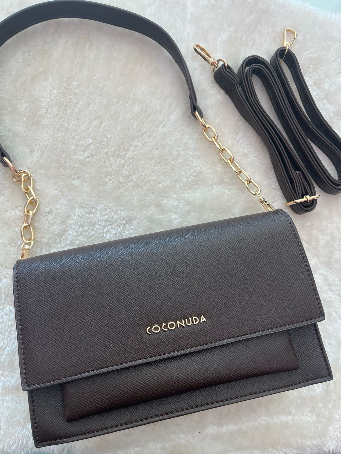 Borsa coconuda Emma coffee