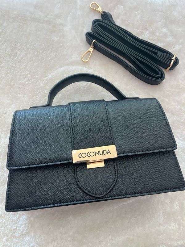 Borsa coconuda Eva black
