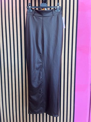 Gonna lunga in simil pelle Eva