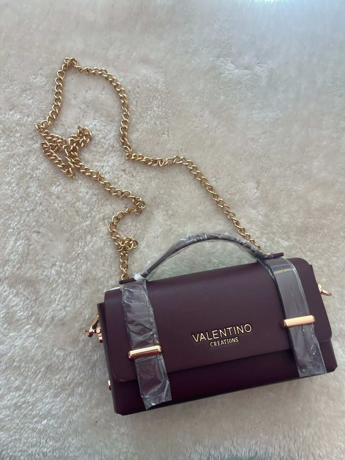 Borsa Valentino Small Wine