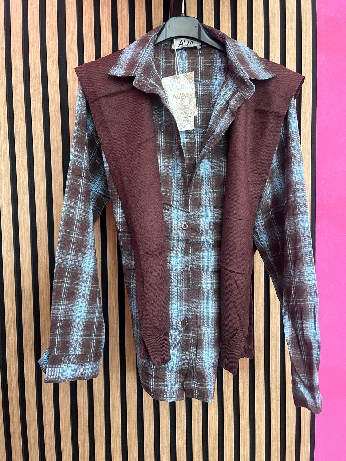Camicia e finto maglioncino