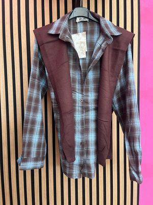 Camicia e finto maglioncino