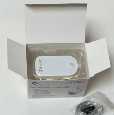 Saturometre oxymetre digital avec écran LED OXY330 AIR ET SANTÉ