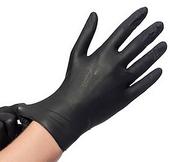 Gant nitrile BLACK non poudré