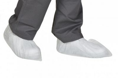 Surchaussure polypropylène blanche