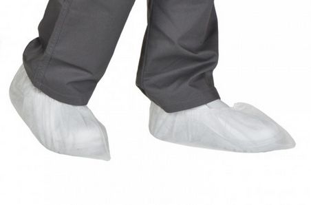Surchaussure polypropylène blanche
