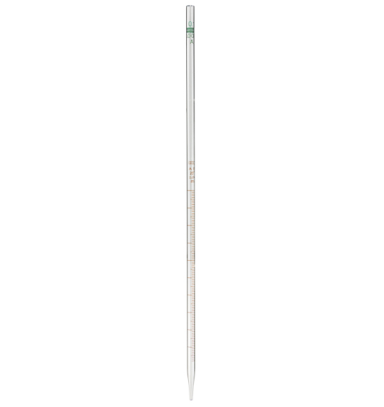 Pipette graduée en verre, classe A Pipette graduée en verre, classe A