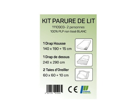 Kit Drap housse 140 x 190 +15 Kit Drap housse 140 x 190 +15