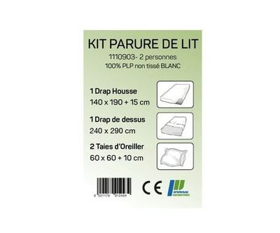 Kit Drap housse 140 x 190 +15 Kit Drap housse 140 x 190 +15