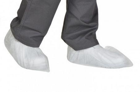 Surchaussure polypropylène blanche Surchaussure polypropylène blanche
